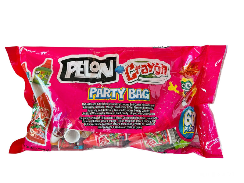 Pelon Crayon Party Bag Lorena - MexicanCandy.com