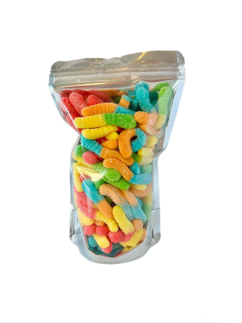 Assorted Sour Worms Moon Munchies - MexicanCandy.com