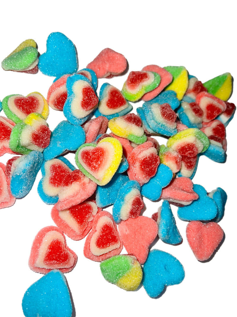 Assorted Heart Gummies Moon Munchies - MexicanCandy.com