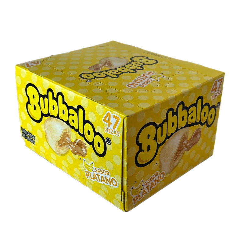 Bubbaloo Platano Gum Bubbaloo - MexicanCandy.com