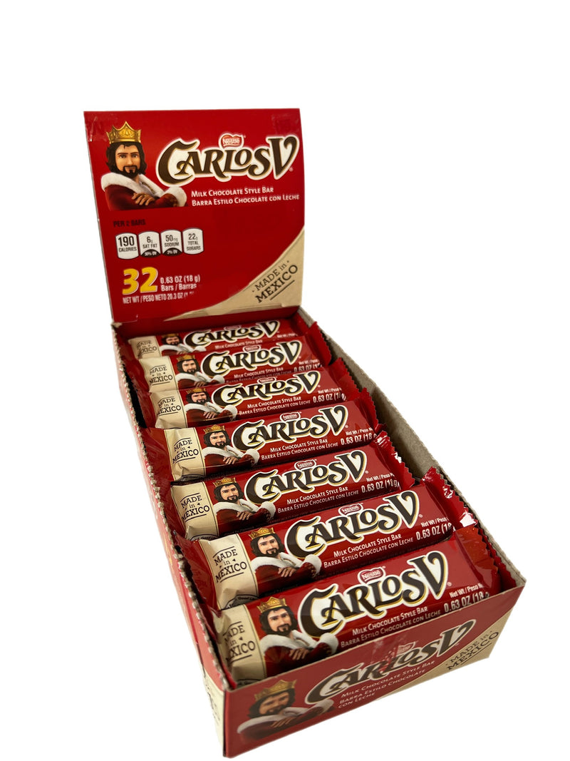 Carlos V Chocolate Nestle - MexicanCandy.com