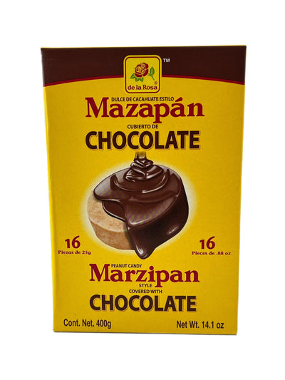 Mazapan Con Chocolate de la Rosa - MexicanCandy.com