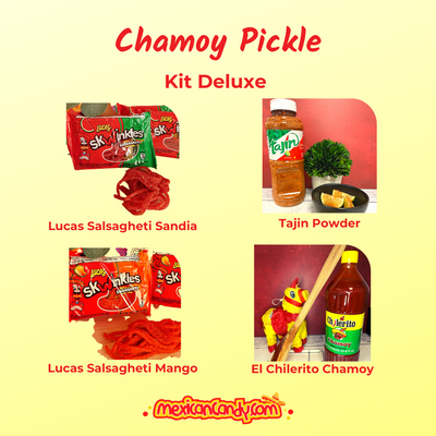 Chamoy Pickle Kit Delux MexicanCandy.com - MexicanCandy.com